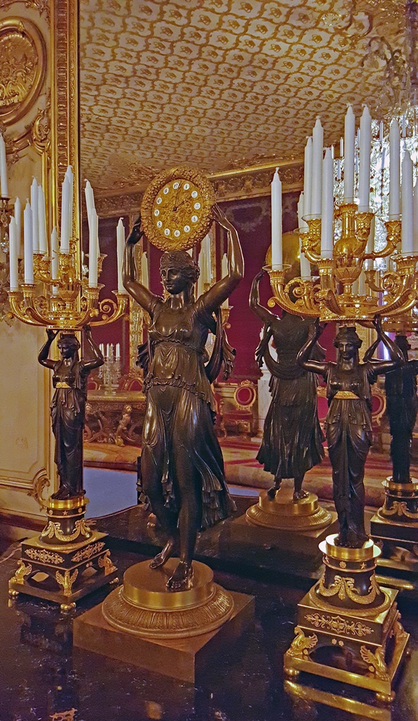 Clock and Candlesticks, Victoria Drawing Room